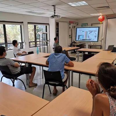There are also 25 people attended via Zoom