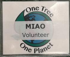 Volunteer on one tree one planet event