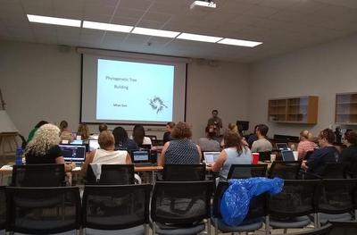 [Instructor]( https://twitter.com/UFCPET/status/1019341808688664576) for Precollegiate Education and Training (high-school teachers) on July 16 2018